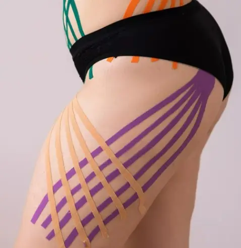 tape su gambe di donna